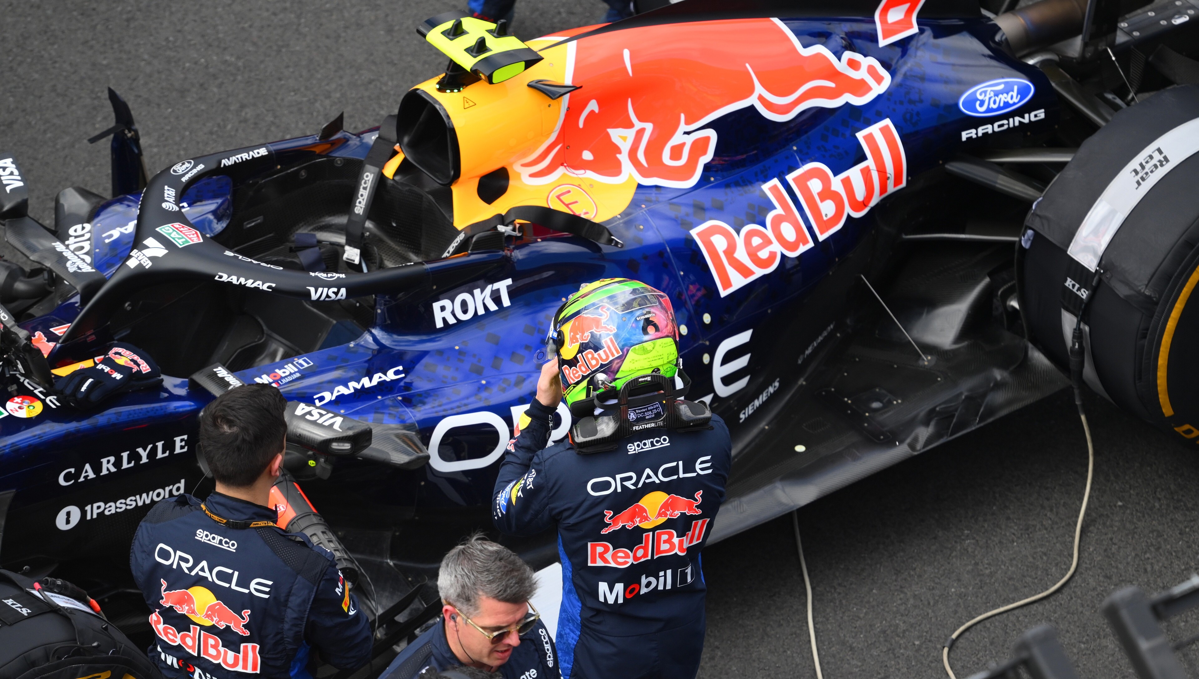 Isack Hadjar of France and Oracle Red Bull Racing on the grid prior to the F1 Grand Prix of Australia at Albert Park Grand Prix Circuit on March 08, 2026 in Melbourne, Australia. PHOTO CREDIT: Red Bull Media House.